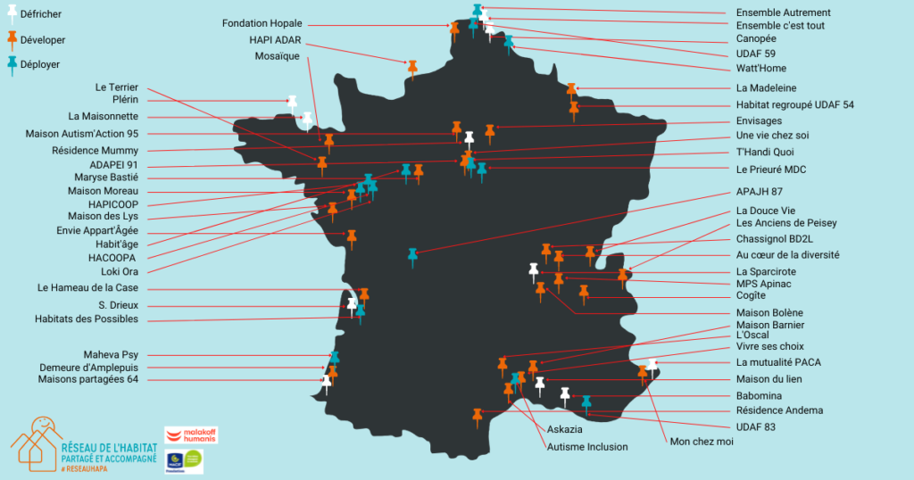 Présélection à l'appel à projet du réseau de l'habitat partagé et accompagné