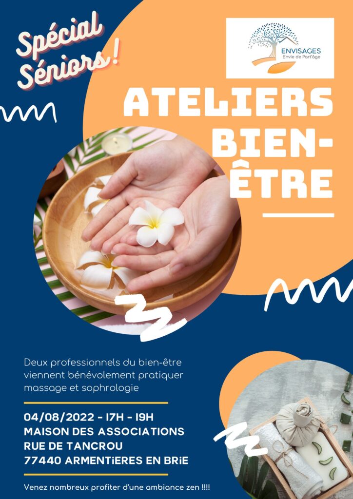 04/08 : Ateliers bien-être